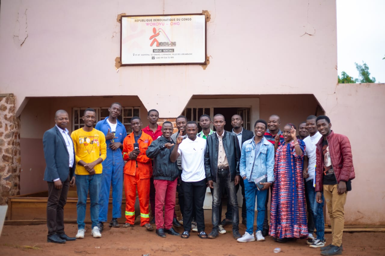 Das WOKOVU-Team in Lubumbashi